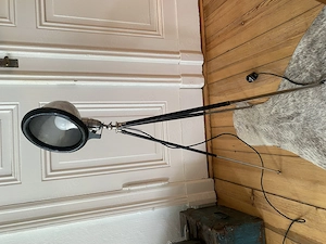 Vintage Studiolampe auf Bilora STABILO 1114 Stativ
