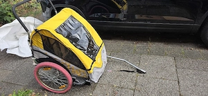 Fahrrad Anhänger wie NEU