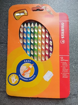 Linkshänder Kinder - Bundstifte von Sabilo Dreikant 1 Klasse