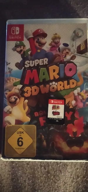 Switch Spiel Super Mario 3D World und Bowser Fury