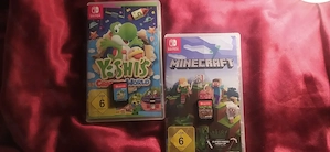 Switch Spiel Yoshi Crafted World und Minecraft