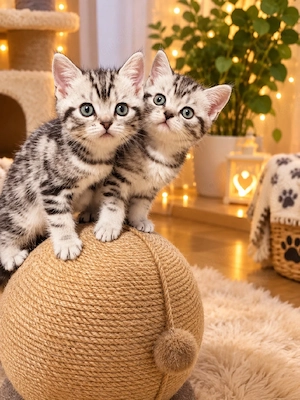 BKH Whiskaskitten silver tabby classic