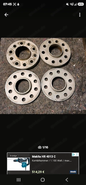 HR Spurverbreiterung  2055668 3655665 4055665 5x112  66.5 3055665