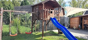 Garten Spielhaus