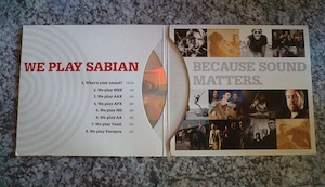 DVD SABIAN: What's Your Sound? Because Sound matters, legendäre Marke für Drums Becken,  NEU