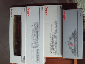 Märklin H  Dampflok BR 003 BR 038 BR 012 E-Lok De 6 6 neuwertig OVP einzeln