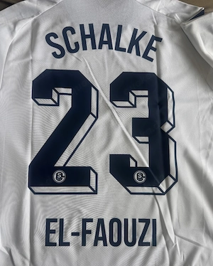 Schalke Auswärtstrikot 2026 2027 - L Neu Mit Etikett - el faouzi flock  Größe L