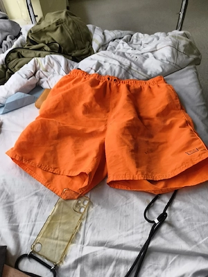 Badehose in orange