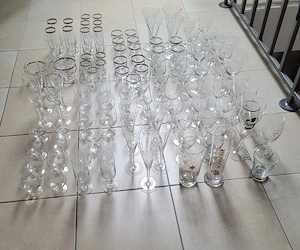 Sektgläser, Weingläser, Likörgläser, Cognacgläser, Biergläser