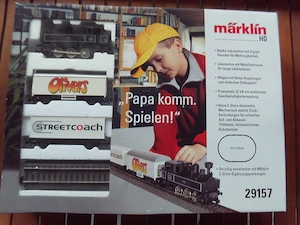 Märklin digital H0 29157 Dampflok-Set Papa komm, spielen Zug-Set OVP neuwertig unbespielt