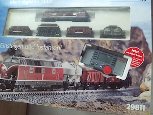 Märklin digital H0 29811 Mein digitaler Start Zug-Set Diesellok BR 221 OVP neuwertig unbespielt 