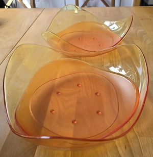 Tupperware, 2 Eleganzia Servierschale RARITÄT
