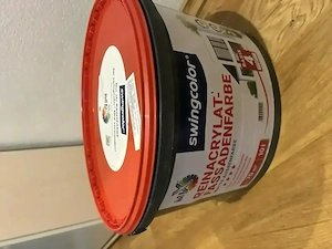 Fassadenfarbe 10 Liter Bauhaus - wie neu - 