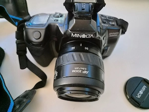 Minolta Dynax 500si + AF Zoom 35-70mm, Tasche & original Gurt   Gepflegt!