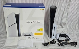 PlayStation 5 (Slim) - 1 TB + 1 x DualSense Wireless Controller + Garantie