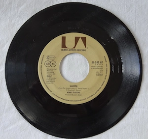 B Single oH Kenny Rogers Lucille TILL I GET IT RIGHT UAR 36242 1976 Schallplatte Oldie Vinyl 
