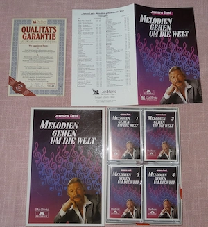 P MC Musik die nie Verklingt Goldene Evergreens GEV21780165 4 Klassik MusikKassetten in Sammelbox Re