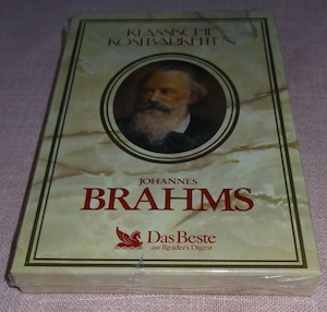 P MC Klassische Kostbarkeiten KKM 5930 Johannes Brahms 4 Klassik MusikKassetten Sammelbox Reader s G