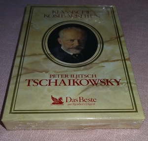 P MC Klassische Kostbarkeiten KKM 5922 Peter I Tschaikowsky 4 Klassik MusikKassetten in Sammelbox  G