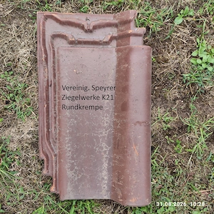 Suche Dachziegel Speyerer Ziegelwerke K21 Rundkrempe