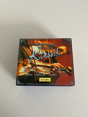 Wunderbare Welt der Klassik, 5 CD s, unbenutzt