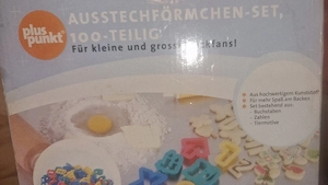 Ausstechformen Buchstaben u.Sonstiges