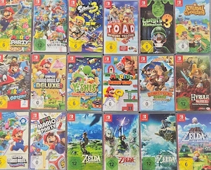 Nintendo Switch Spiele 