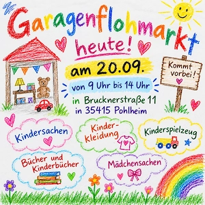 Garagenflohmarkt in Pohlheim - Watzenborn 