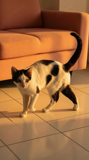 Hübsche junge Katze