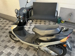 Sparsamer 4-Takt Roller neue Batterie versichert fahrbereit