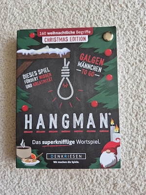 Hangman Christmas Edition Block 80 Blatt,  unbenutzt 