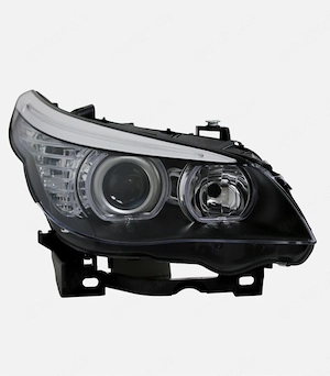 BMW E60 E61 LED Angel Eyes Scheinwerfer H7    neuwertig
