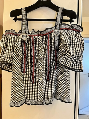 Trachtenbluse Größe 42 neu 