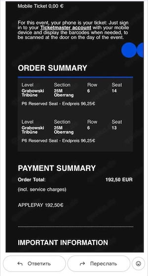  2x Max Korzh Tickets Frankfurt (Deutsche Bank Park) Sitzplätze