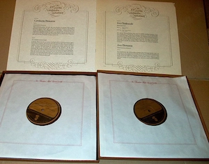 B The Franklin Mint 2-Plattenalbum Nr.19+20 Amerikanische Orchestermusik Album LP Classik Sammlung