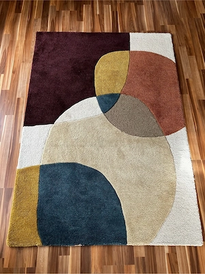 Mid Century Modern Teppich - neuwertig
