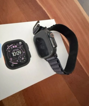 VeApple Watch Ultra 3 in schwarz   Titan 49mm