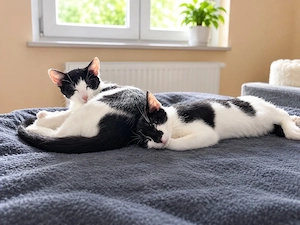 Zwei geschwister kitten abzugeben 