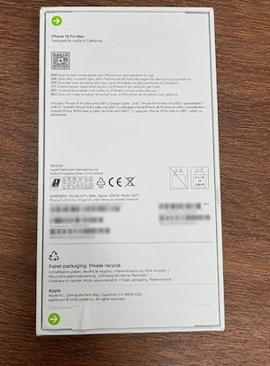 IPhone 18 pro max 