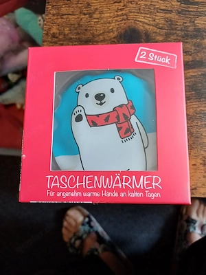 Taschenwärmer Eisbär neu