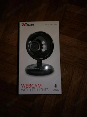 Trust Spotlight PRO Webcam mit LED Lichtern   Kamera   Neu!  