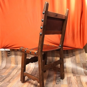 Spanischer Vintage Stuhl, Mid-Century-Landhausstil