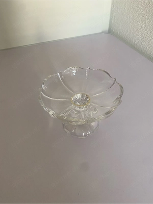 Glasschale, stilvoll
