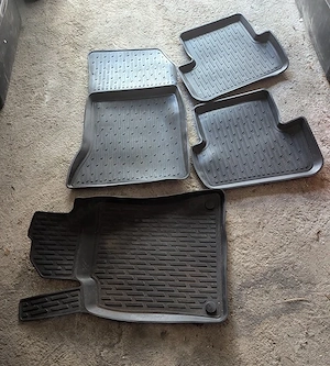 Original Mercedes A-Klasse W177 Gummimatten Allwettermatten Kofferraumwanne Set