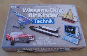Wissensquiz für Kinder Technik - Noris Spiele