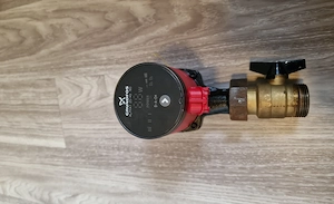Grundfos 1 monat im Betrieb 