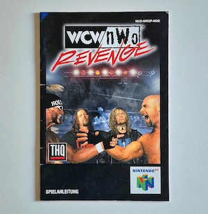 WCW NWO Revenge Anleitung [SEHR GUT] f Nintendo 64 N64