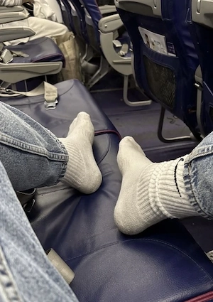 Getragene Nike Socken von M22