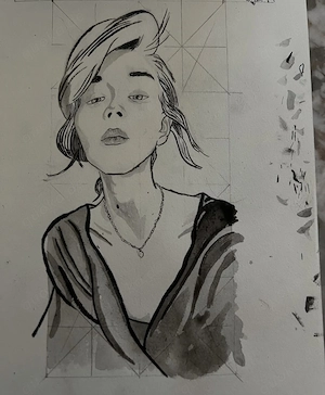Portrait zeichnen für frauen in hamburg