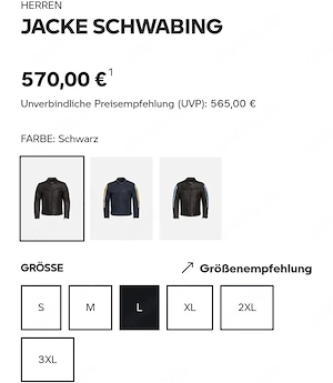 Motorrad Jacke BMW Orginal  Bild 5